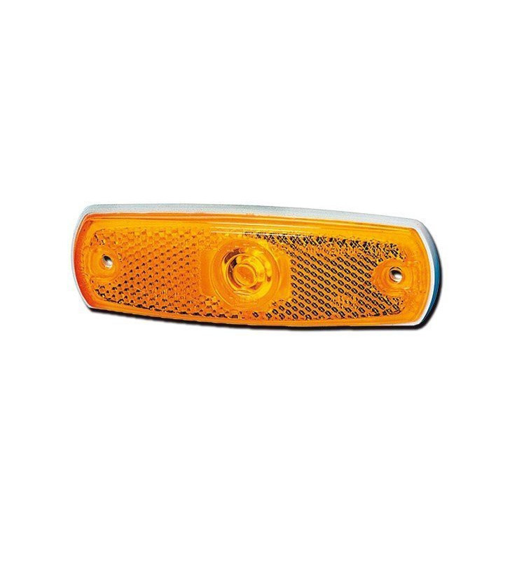 Side marker light white base