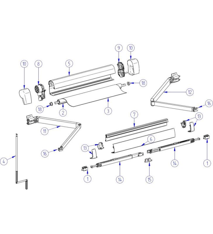 Jeu d'embouts L / R Profile 5102