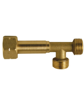 Raccordo gas 3 vie con dado laterale W20 x 1/14 SX ITALIA