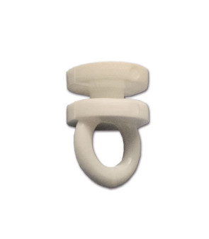 Nylon hook 10 pcs. for curtains - for track 10877