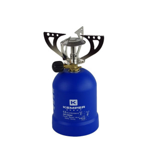 KEMPER kE2007 estufa de camping gas con encendido manual