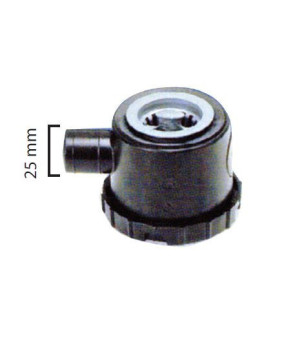 SIPHON 39 MM - PG 25 mm - WITH FILTER AND CAP