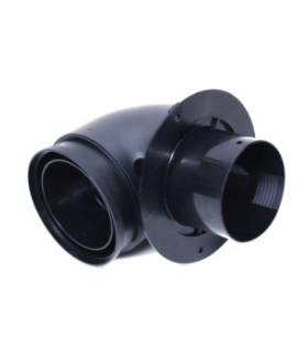 Curva 90 gradi passa pavimento in esterno bitubo - 40730-01