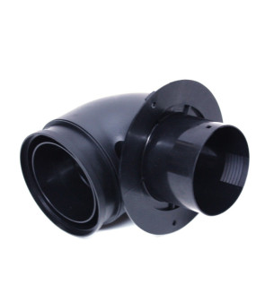 Kurve 90 Schritte außen