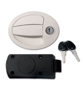 FAP 1096KIT28N Cerradura exterior blanca 130x98 taquillas...