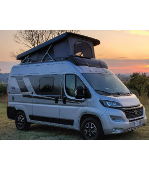 TETTO POP UP ROOF PREMIUM VELA LIPPERT PER DUCATO H2 - GRIGIO