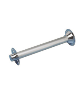 GAMBA CON BASE E SUPPORTO ANODIZZATI PER PIANO TAVOLO