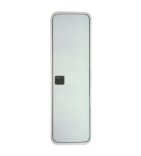 Complete white external door, internal / external panel...