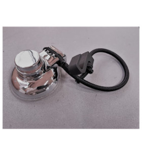 NEW chromed pump locking suction cup in PVC with coupling