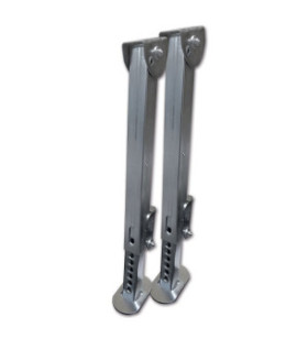 Paire de pieds parking 49.5 / 61.5c