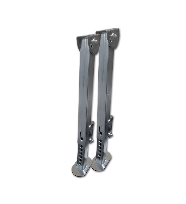 Paire de pieds parking 49.5 / 61.5c