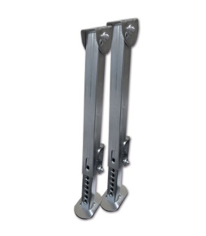 Paire de pieds parking 49.5 / 61.5c