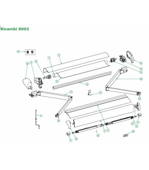 Omnistore 6002 Piastra terminale manuale DX - 1500600965