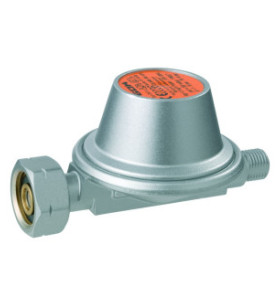 Regolatore gas 50mbar 1.5kg camping ITA Valvola Sicurezza