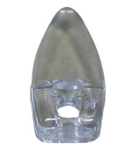 Set 4 pezzi ferma specchio in plastica trasparente