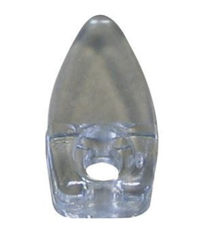 Ensemble 4 pièces. clip miroir en plastique transparent