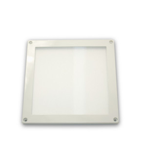 Plafoniera a pannello LED 100x100x5 bianca 3000K