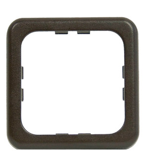 Marco 1 módulo Marrón RAL8016 CBE MAC1P/M