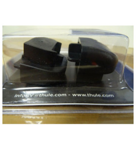 Thule black end caps for left and right steps