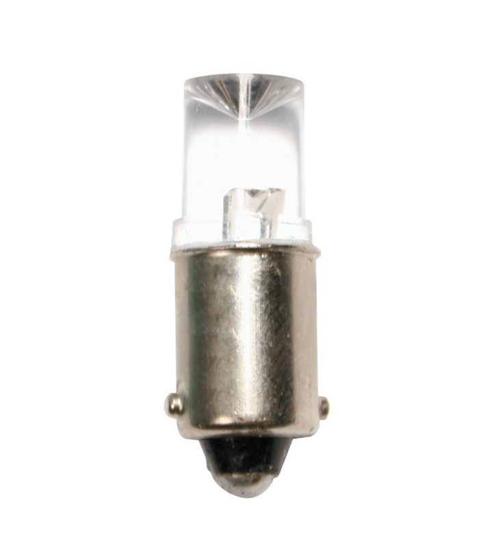 COPPIA LAMPADE BA9S LED BIANCO 12V - 6000K