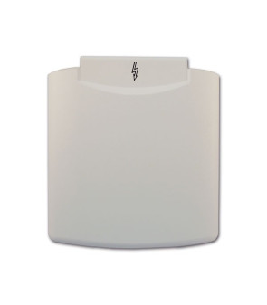 Cache blanc pour prise externe PRE233V