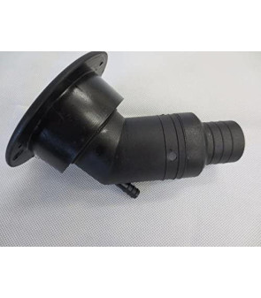 Long black filler neck Ø 35 mm