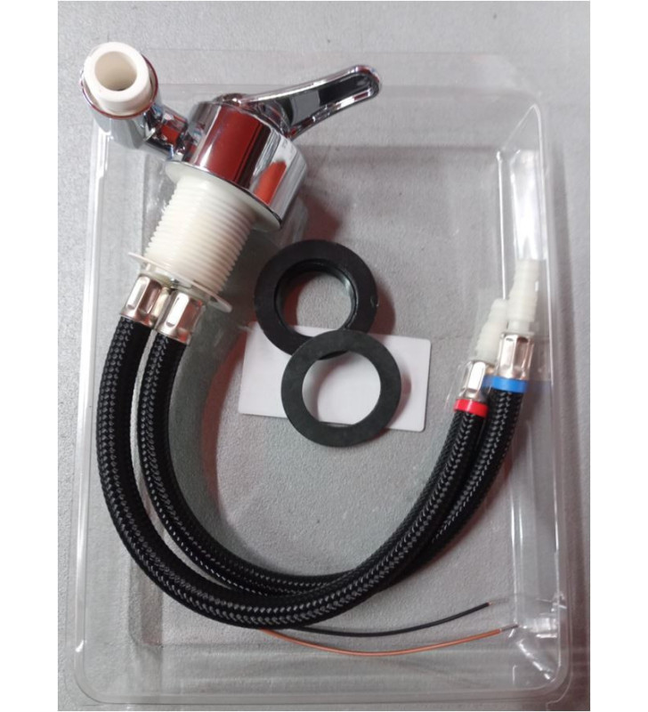 Miscelatore doccia automatico cromato in...