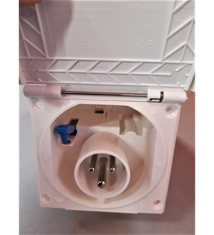 External CEE plug 230 V - 128 x 122