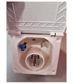 External CEE plug 230 V - 128 x 122