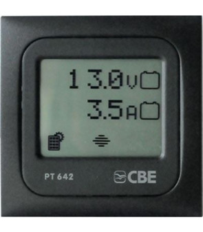 Pannello TEST CBE PT642 x regolatore PRS300 - PBS90 - PRM350 grigio TOUCH