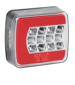 FEU ARRIERE AVEC 25 LED 4 FONCTIONS DROIT