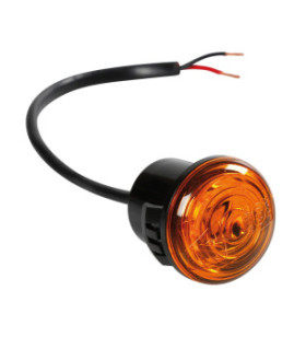 LUCE DA INCASSSO  A LED 12/24V AMBRA