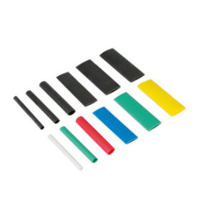 Heat shrink tubing, set of 180 pcs