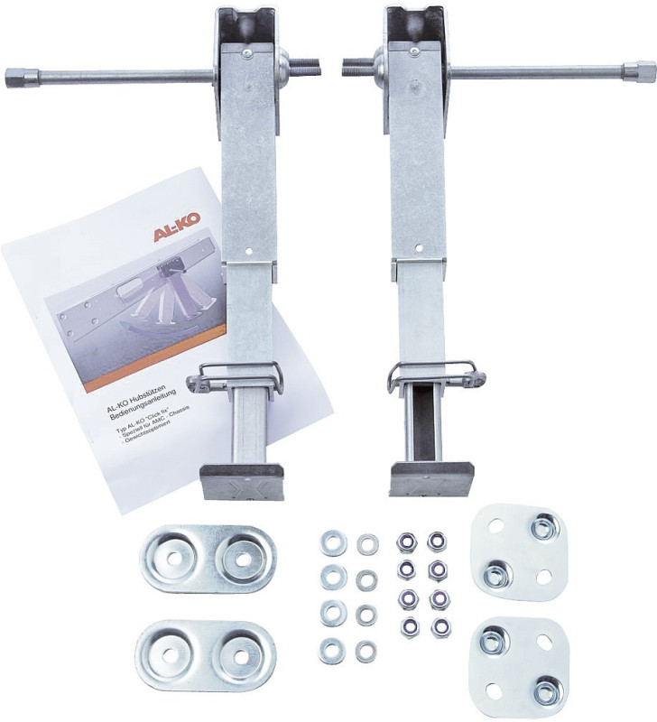 AL-KO ClickFix support feet, manual crank