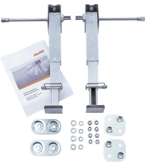 AL-KO ClickFix support feet, manual crank