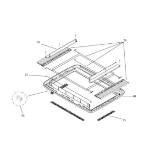 HEKI gris clair MIDI foncé / kit moustique