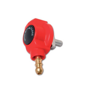 Gas connection for external socket 6126
