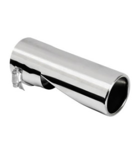 Poliertes Edelstahl-Endrohr Ø 34-51 mm