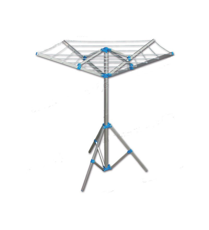 Corde à linge rotative avec trépied