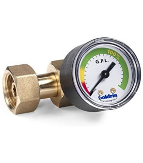 Anschluss mit Füllstandsmanometer für Flüssiggasflaschen