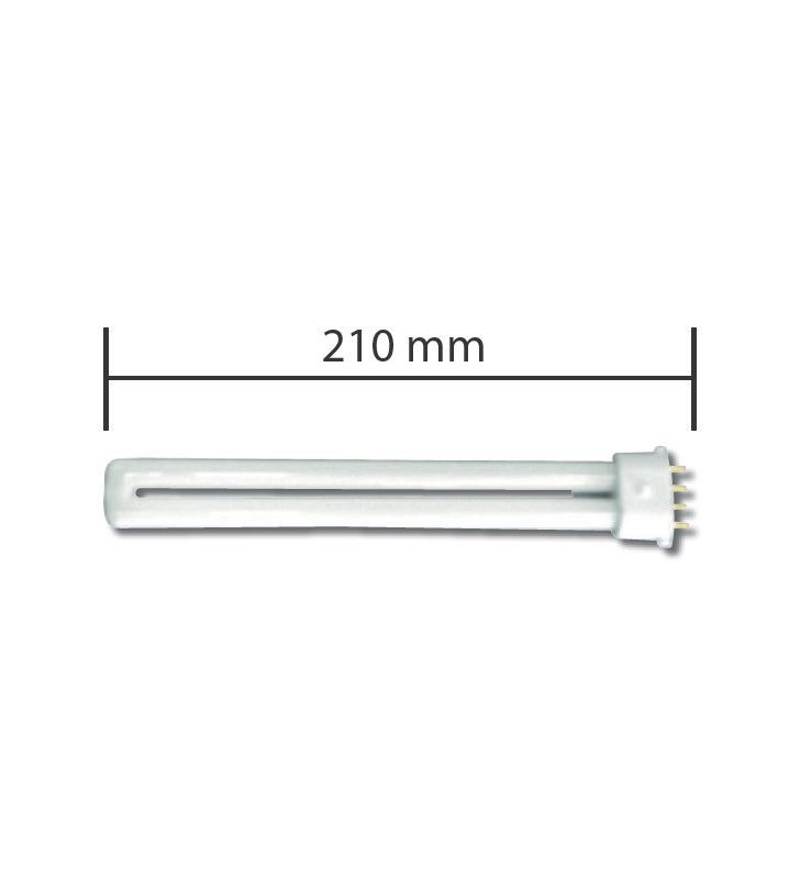 Neón de recambio recto 12V - 11W - 210 mm