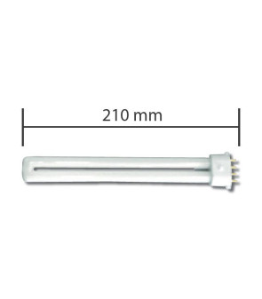 Néon droit de remplacement 12V - 11W - 210 mm