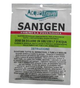 Nettoyant renforcé réservoir et tube 10 gr ACQUATRAVEL...