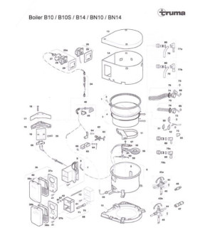 Control cable 3 mt boiler series 3 - 7000.962