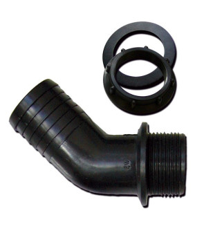 Rac.kompl. 45 ° Ø 40 mm 1''1 / 4