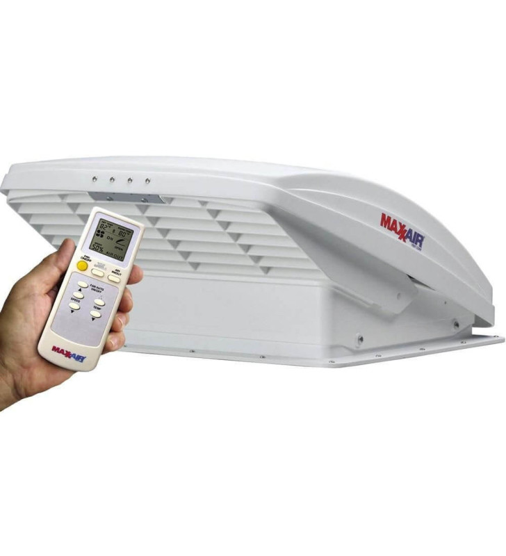 MAXXFAN Deluxe claraboya ventilada blanca con...
