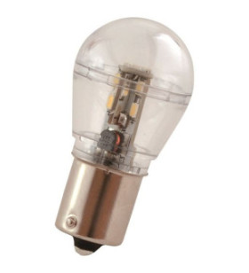Lampadina Led 0.6 W Ba15S - 4500K