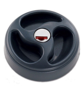 Black cap 3 spokes Zadi c / cyl. and keys