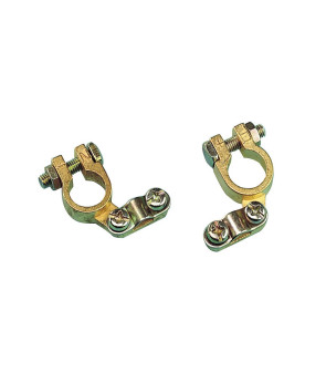 PAAR BATTERIEKLEMMEN + UND - EUROPA