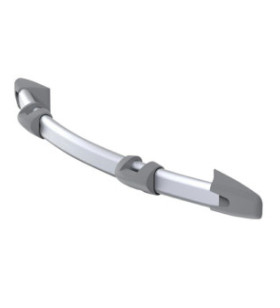 LIPPERT aluminum handle with safety hook for ladders